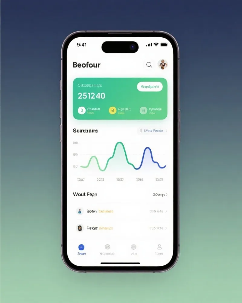 BiBo体育专属APP界面
